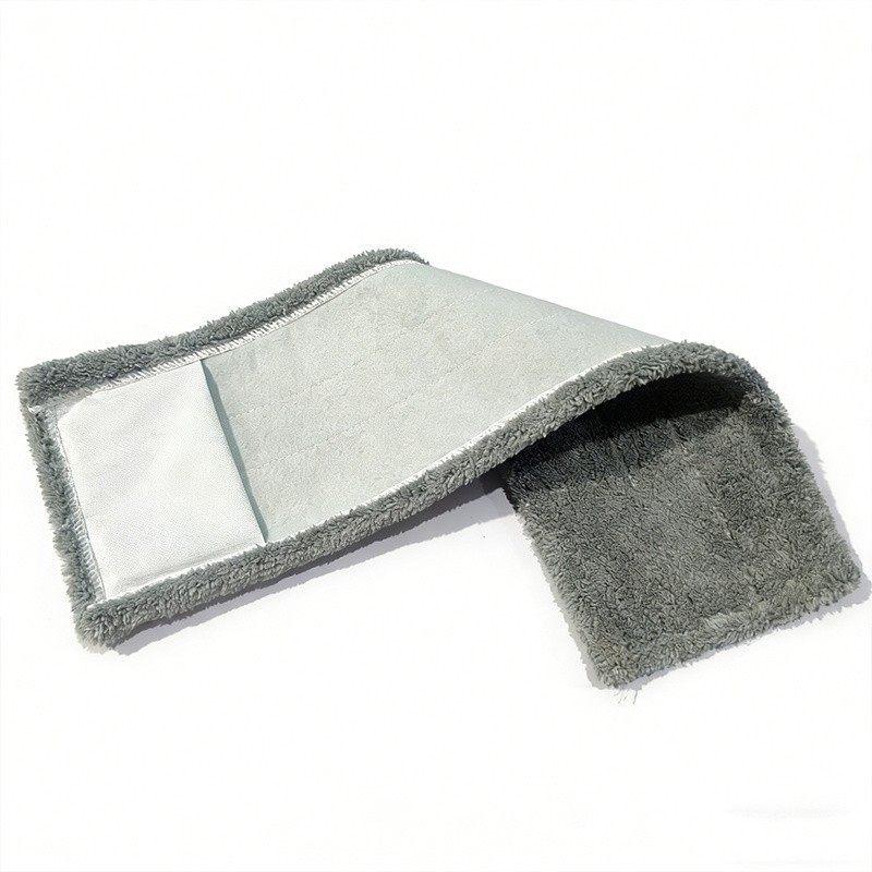 Iron Rod Microfiber Flat Mop suppliers
