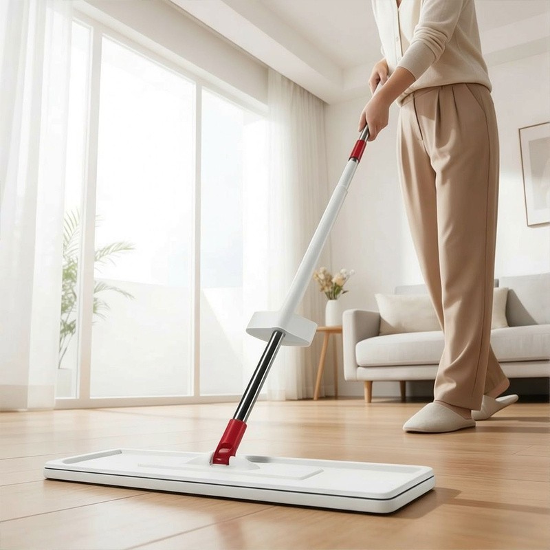 Free Hand Washing Flat Mop