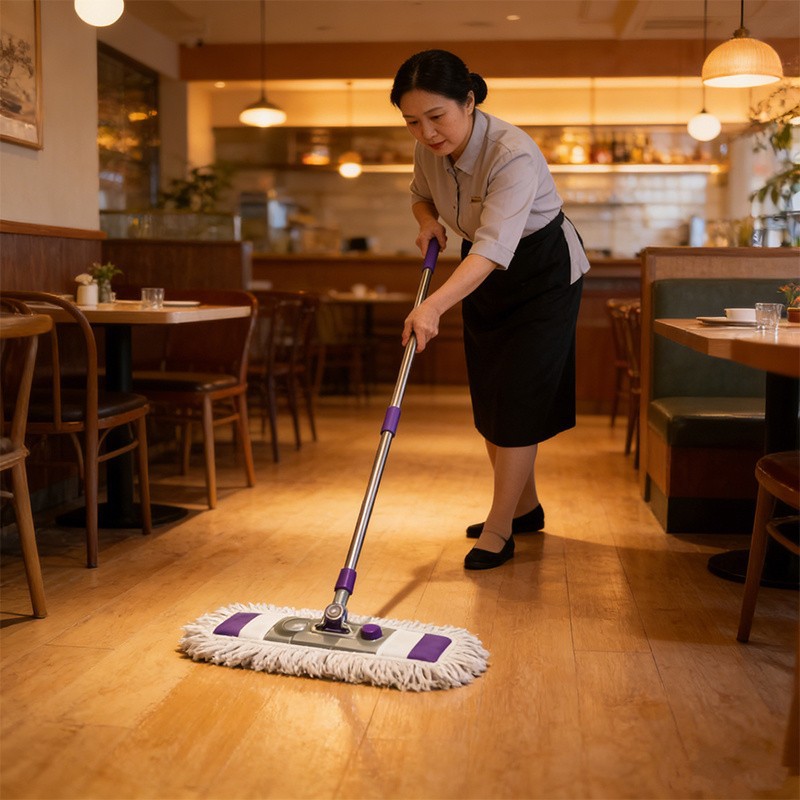Stainless Steel Cotton Flat Mop high quality
